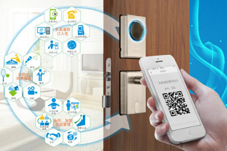 二維碼門鎖廣泛應(yīng)用于酒店行業(yè)