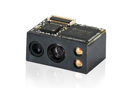 超小體積的嵌入式二維碼掃描模組，提供數據輸出接口USB、TTL232串口等