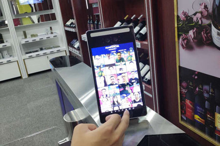 F5人臉識別門禁終端與閘機實現聯動